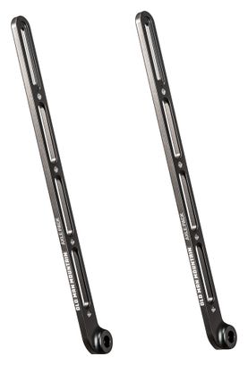 Pair of Old Man Mountain Axle Pack Black Fork Adapters