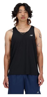 Camiseta de tirantes New Balance Sport Essentials Negra Hombre