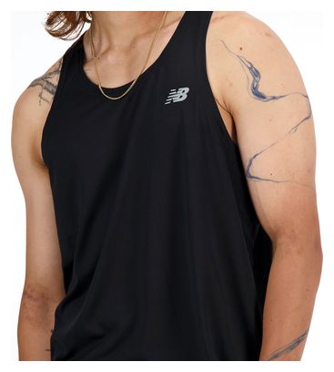 New Balance Sport Essentials Tank Zwart Heren