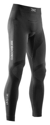 Lange Leggings X-Bionic Invent 4.0 Schwarz/Dunkelgrau