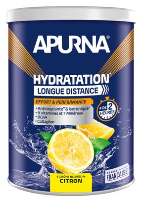 Boisson Hydratation Apurna Longue Distance Citron Pot 500g