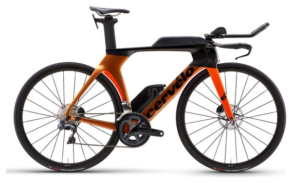 Cervélo P5 Disc Shimano Ultegra Di2 8050 11S Orange Chameleon 2021