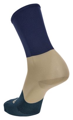 Santini Big Bengal Unisex Sokken Blauw/Beige
