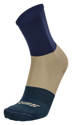 Santini Big Bengal Unisex Sokken Blauw/Beige