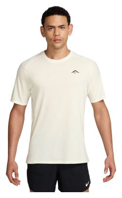 Maglia a maniche corte Nike Solar Chase Beige da uomo