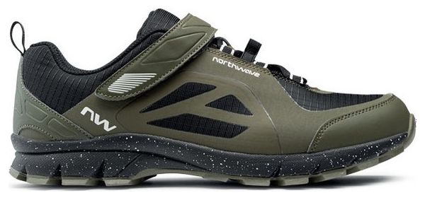 Paar Northwave Escape Evo MTB-Schuhe Grün