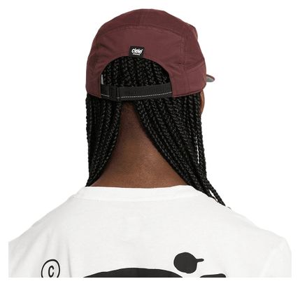 Ciele GOCap Comp Bars Cappello vino scuro rosso Bordeaux