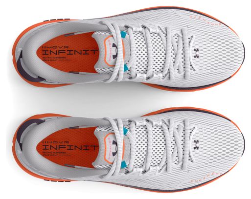 Hardloopschoenen Under Armour HOVR Infinite 5 Grijs Oranje 46