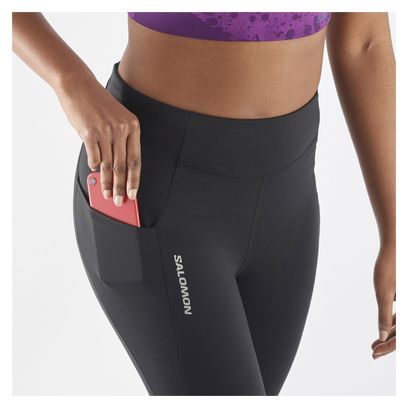 Dames Thermo Panty Salomon Cross Warm Zwart