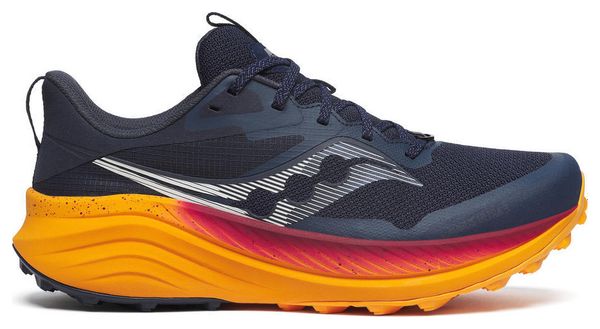 Chaussures de Trail Running Saucony Xodus Ultra 3 Bleu Orange