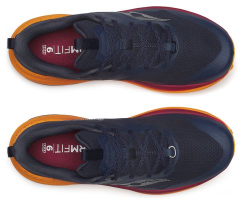 Trail Running Shoes Saucony Xodus Ultra 3 Blue Orange