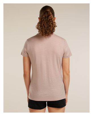 Camiseta técnica Icebreaker 150 Tech Lite III rosa para mujer