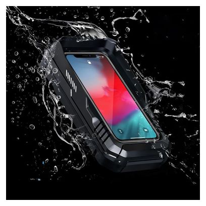 Waterproof bike handlebar bag 0.6L black WILD MAN