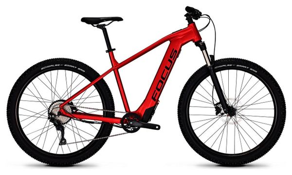 VTT Electrique Semi Rigide Focus Whistler 6.9 Shimano Altus 9v Rouge 2019 Alltricks