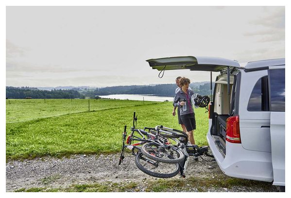 Porte-vélos Atera Strada Genio Pro pour 2 vélos extensible à 3