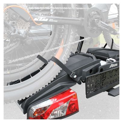 Porte-vélos Atera Strada Genio Pro pour 2 vélos extensible à 3