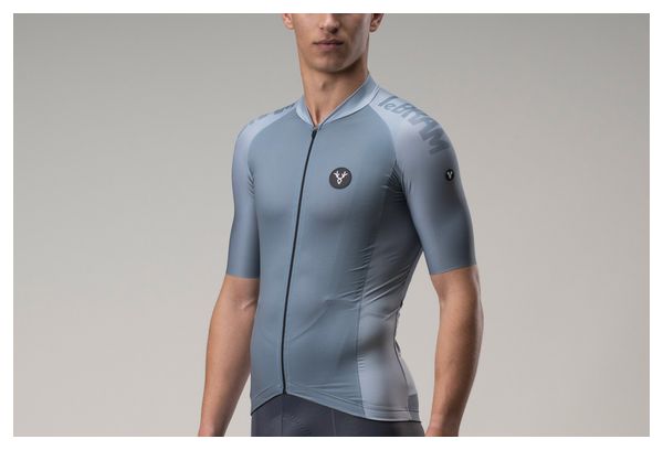 LeBram Glières Maglia a maniche lunghe Blu Grigio