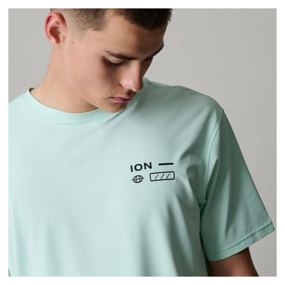 Maillot manches courtes VTT ION Ionic Graphic Vert Homme