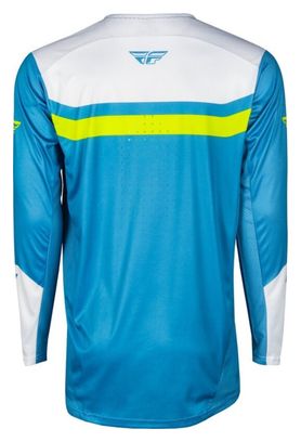 Fly Racing Rayce Blauw/Wit/Groen Kindertrui met lange mouwen