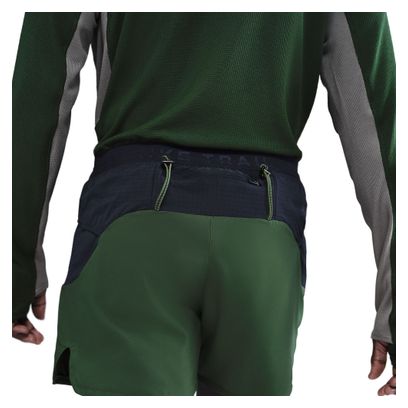 Short Nike Trail Second Sunrise 5in Vert/Bleu Homme