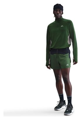 Short Nike Trail Second Sunrise 5in Vert/Bleu Homme