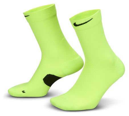 Nike Halfhoge Sokken Geel