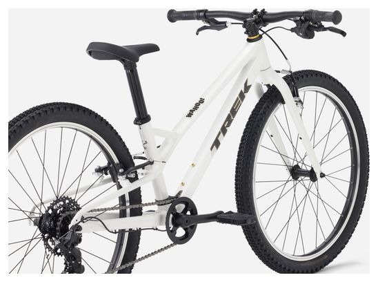 VTT Enfant Rigide Trek Wahoo 24 Path Microshift 8V 24'' Blanc 