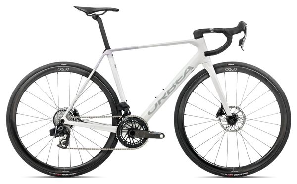 Orbea Orca M21eTEAM Bici da Strada Sram Force AXS 12S 700 mm Iris Bianco Lilla Viola 2026