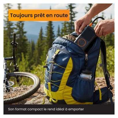 Pompe à vélo électrique