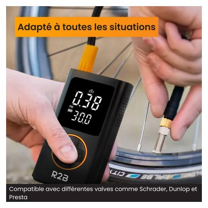 Pompe à vélo électrique