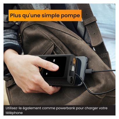 Pompe à vélo électrique