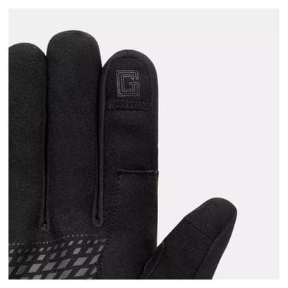 Gants chauffants vélo mixtes Noir Adulte