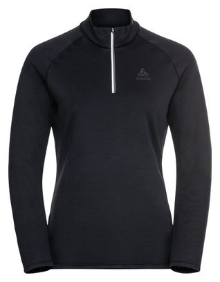 Odlo Besso Thermofleece 1/2 Zip Schwarz Damen
