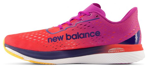 New Balance FuelCell SuperComp Pacer v1 Women's Pink Blue Running Shoes