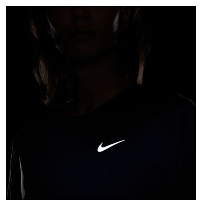 Nike Dri-Fit Miler Run Division Langarmshirt Schwarz