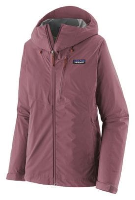 Chaqueta de lluvia Patagonia Granite Crest Morada para mujer