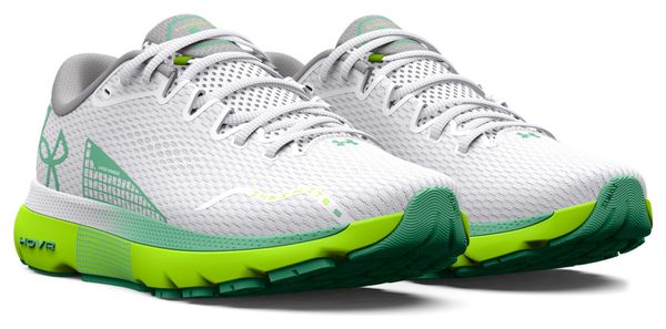 Under Armour HOVR Infinite 5 Damesschoenen Wit Groen