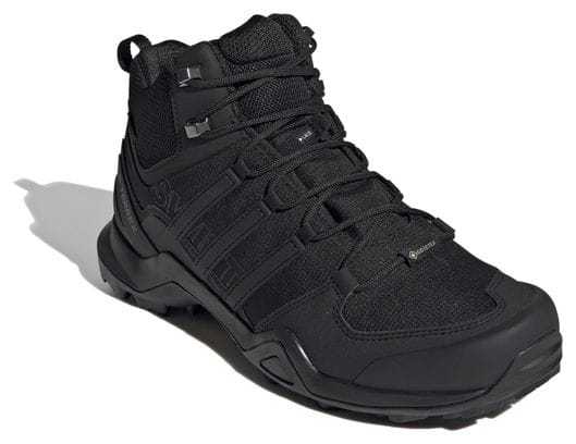 adidas Terrex Swift R2 Mid GTX Wanderschuhe Schwarz