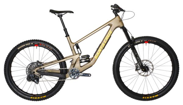 Refurbished Product - Santa Cruz 5010 v5 Carbon CC All Mountain Bike Sram GX AXS Eagle 12V 27,5''/29' Nickel Mat/Yellow 2023