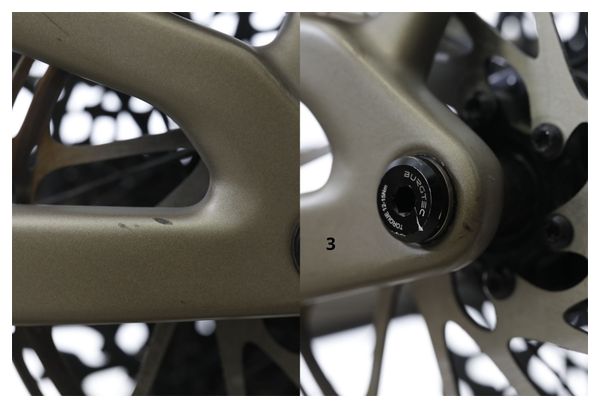 Producto renovado - Bicicleta de montaña Santa Cruz 5010 v5 Carbon CC Sram GX AXS Eagle 12V 27,5''/29'' Níquel Mate/Amarillo 2023