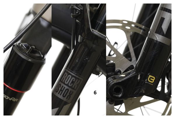 Producto renovado - Bicicleta de montaña Santa Cruz 5010 v5 Carbon CC Sram GX AXS Eagle 12V 27,5''/29'' Níquel Mate/Amarillo 2023