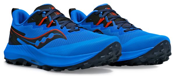 Trail Running Shoes Saucony Peregrine 14 Blue Black