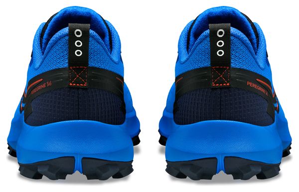 Loopschoenen Saucony Peregrine 14 Blauw Zwart