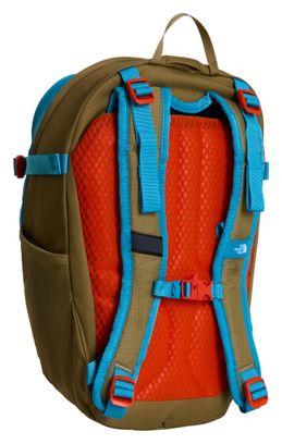 The North Face Basin 15L Hiking Backpack, Green/Blue