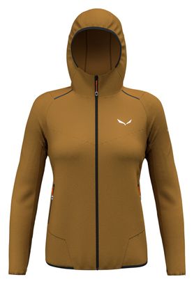 Chaqueta Softshell para mujer Salewa Pedroc Light Marrón