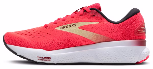 Brooks Ghost 16 Roze Hardloopschoenen