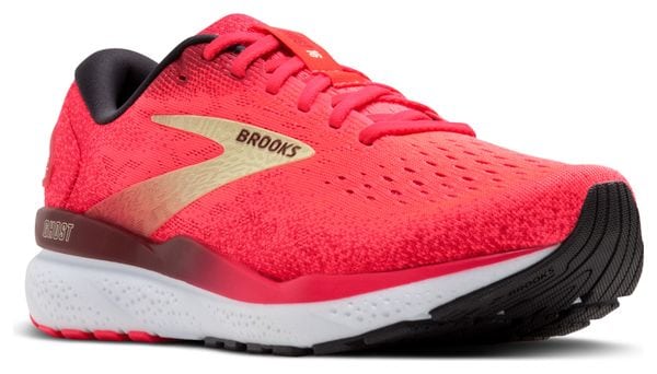 Brooks Ghost 16 Roze Hardloopschoenen
