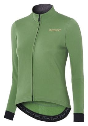 Spiuk Profit Cold&amp;Rain W Women's Green long sleeve jersey