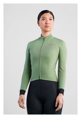 Spiuk Profit Cold&amp;Rain W Women's Green long sleeve jersey