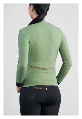 Spiuk Profit Cold&amp;Rain W Langarm Trikot Damen Grün